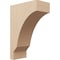 Ekena Millwork 8"W x 16"D x 24"H Classic Moab Rough Cedar Woodgrain TimberThane Corbel, Primed Tan CORUR08X16X24MOARCPR - alternate 1